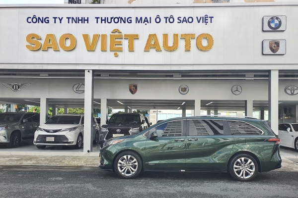 Toyota Sienna Platinum 2.5 AT AWD 2020 Sao Việt Auto Toyota Sienna Platinum 2.5 AT AWD 2020 Sao Việt Auto